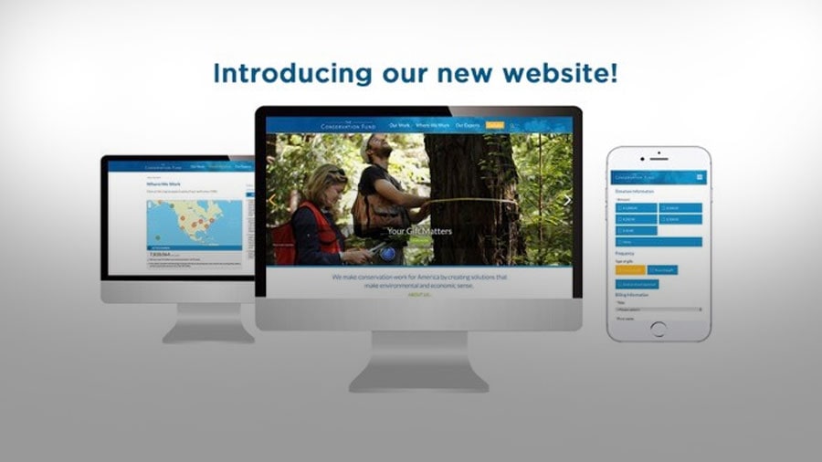 The Conservation Fund's Website Gets a Makeover